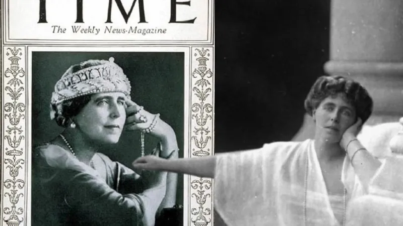 Ce scria revista Time despre Regina Maria, în 1924 - Foto: Time/Profimedia Images - colaj Newsweek
