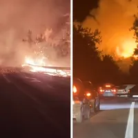 Insula favorită a românilor din Grecia, cuprinsă de flăcări. Incendiul a ajuns până la șosea - Foto: Profimedia images