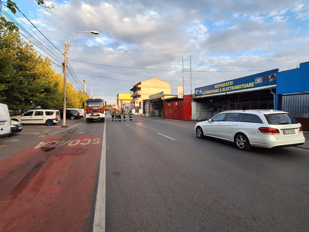 Stația se află în apropiere de o școală Foto: ISU B-IF