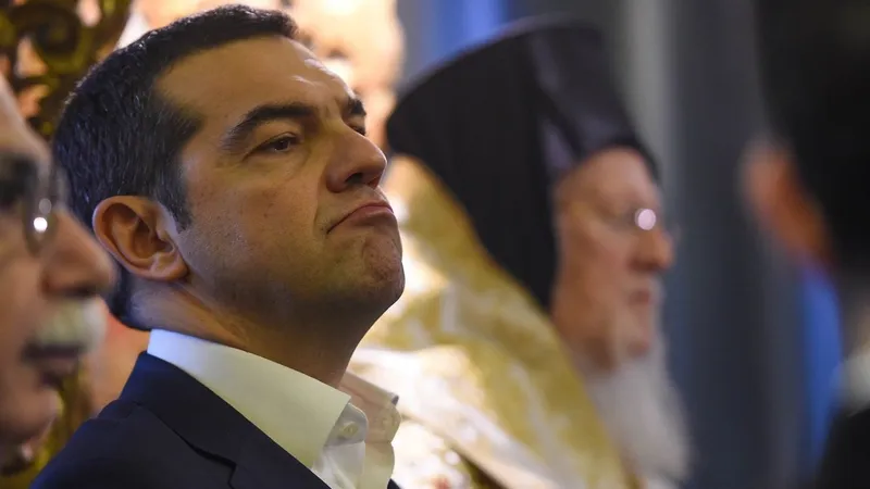 Alexis Tsipras, liderul Syriza Foto: Guliver / Getty Images