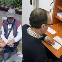 Pensionarii au început să priească pensia Foto: Facebook/ Poșta Română