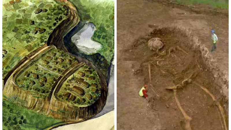 Enigma cetății Argedava, capitala lui Burebista: Aici s-au descoperit schelte de uriași de 5 metri - Foto: Arhivă/ Colaj/ Imagine cu caracter ilustrativ