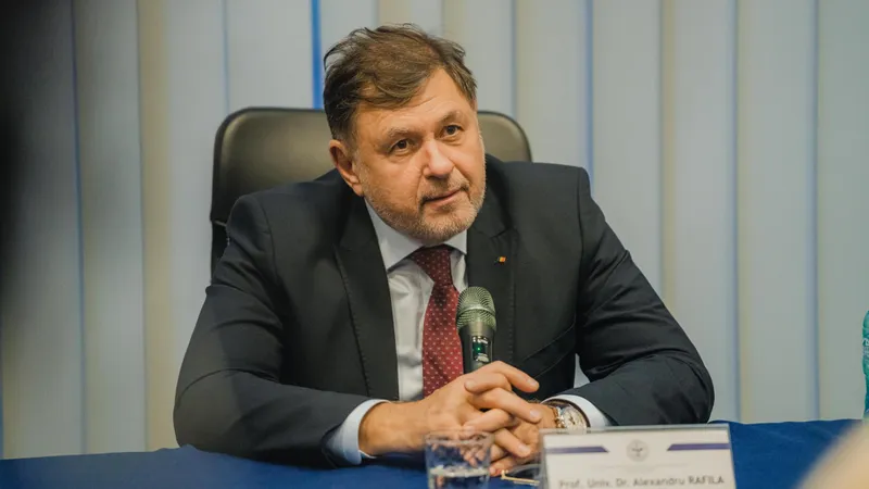 Ministrul Alexandru Rafila- Foto: FACEBOOK