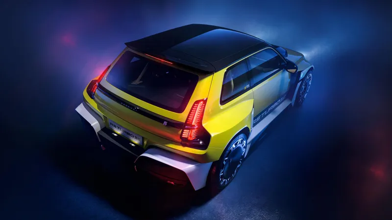 Renault resuscitează electric legenda R5 Turbo cu 2 motoare și 540 cai putere. Preț? Peste 100.000 € - Foto: Renault