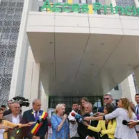 Premierul Dăncilă la inaugurarea, la 5 septembrie, a unui spital care va fi deschis în 2020 Foto: guv.ro