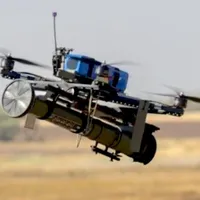 VIDEO Noua armă a Ucrainei care "rade" tot pe o rază de 100 de metri  Drone cu lansatoare de grenadă