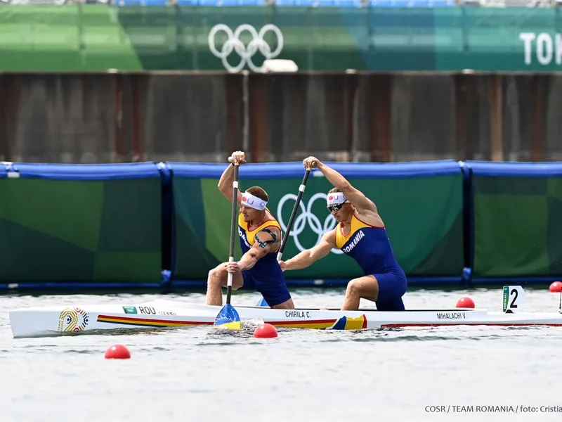 Cătălin Chirilă şi Victor Mihalachi s-au calificat în semifinale. FOTO: COSR