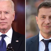 Biden și Zelenski discută astăzi la telefon despre situația din Ucraina/FOTO: CNN.com
