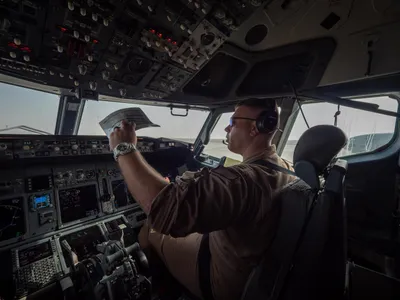 P-8A Poseidon al SUA , în misiune deasupra Mării Negre - Foto: Profimedia Images (imagine cu rol ilustrativ)