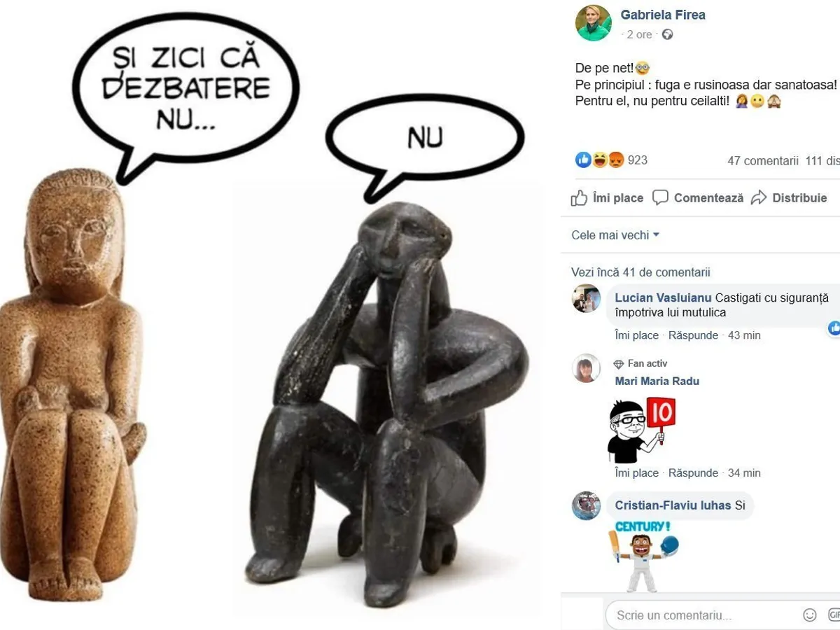 Sursa: Facebook Gabriela Firea