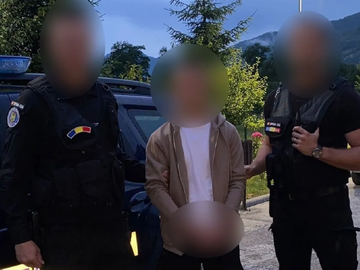 Călăuza grupului de uraineni a fost arestat - Foto: Poliţia de Frontieră Sighetu Marmației
