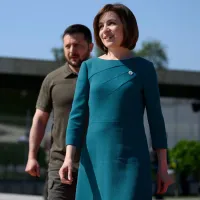Maia Sandu şi Volodimir Zelenski, la Summitul CPE - Foto: Profimedia Images