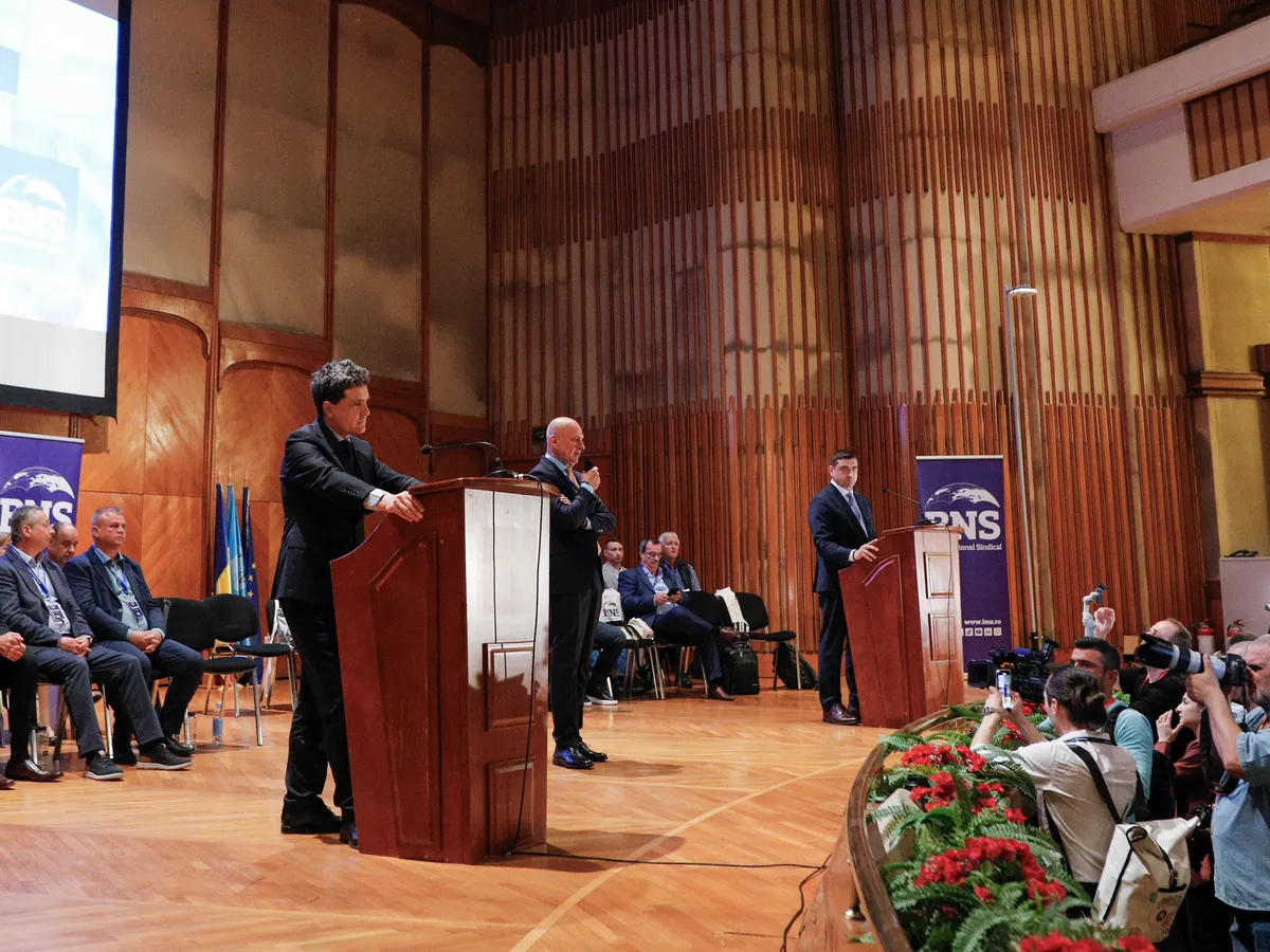 George Simion și Nicușor Dan - Foto: INQUAM PHOTOS / Mălina Norocea