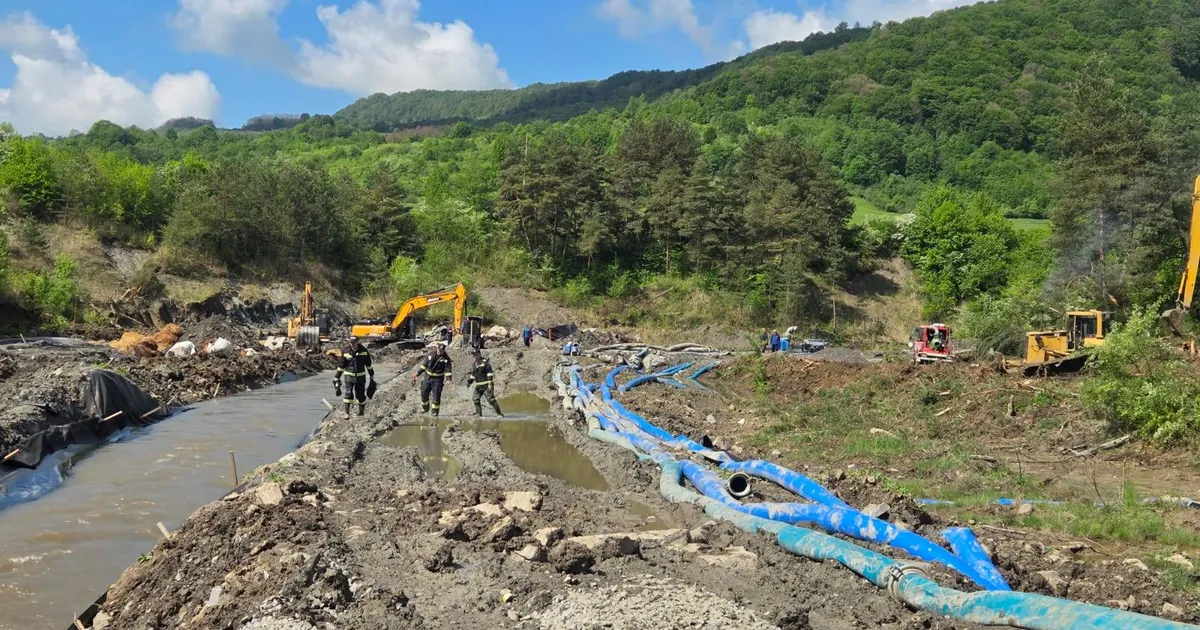 Apa care a inundat Salina Praid ar putea fi folosită pentru un lac ...