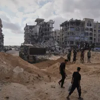 Oameni în Fâșia Gaza - Foto: Profimedia