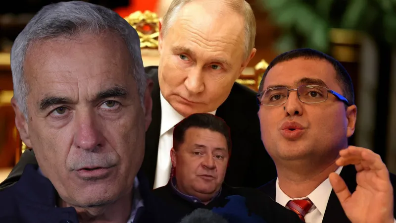 Caracatița din umbră a lui Călin Georgescu. Conexiuni cu Rusia și anturajul prorus din Moldova - Foto: Profimedia images