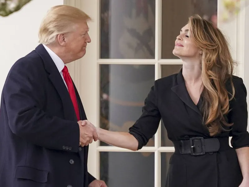 Donald Trump și Hope Hicks / Foto: usatoday.com