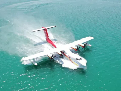 Cel mai mare hidroavion din lume, AG600 din China costă 20.000.000$. Spionează SUA și Taiwan -  Foto: profimedia Images (imagine cu rol ilustrativ)