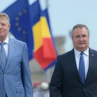 Ciucă și Iohannis - Foto: Profimedia