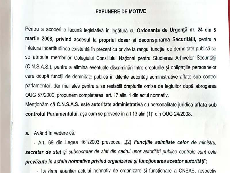 Au semnat, în unanimitate, un document prin care solicită schimbarea unui singur articol de act normativ care nu le convenea