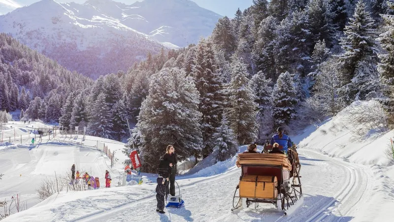 Crăciun în Bucovina. Turiștii, plimbați cu sania trasă de cai și delectați cu bucate tradiționale - Foto: Profimedia images - Caracter ilustrativ