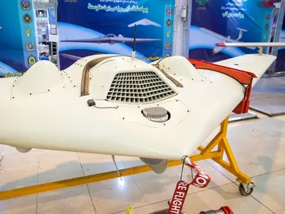 Dronă Shahed iraniană - Foto: Wikipedia/Fars Media Corporation/CC BY 4.0