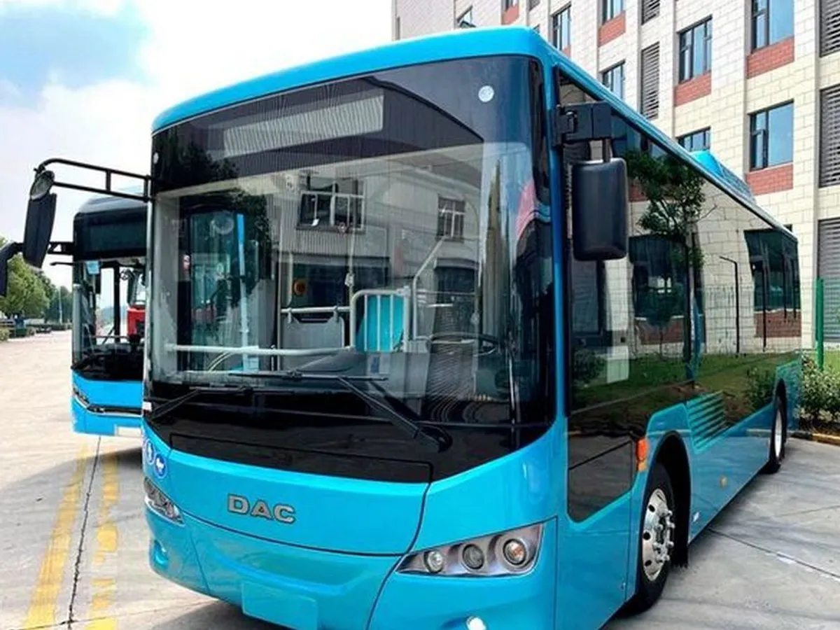 Autobuz urban electric DAC - Foto: Autovehicule DAC SA