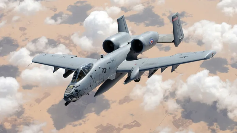 VIDEO 10 avioane de atac A-10C Thunderbolt II detașate de SUA în Europa de Est / military.com