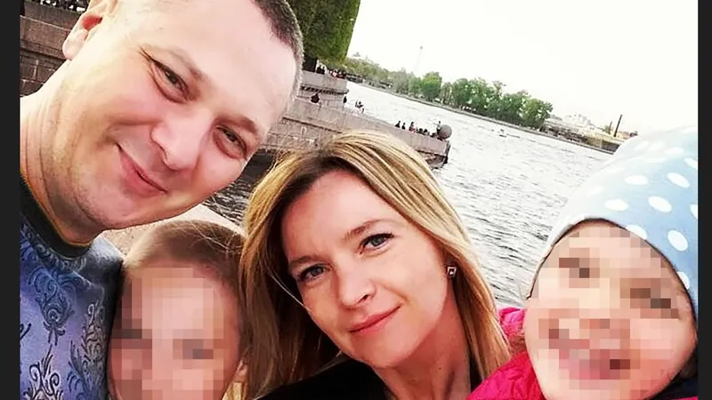 Familia colonelului rus Vadim Boiko/Fptp: Profimedia Images