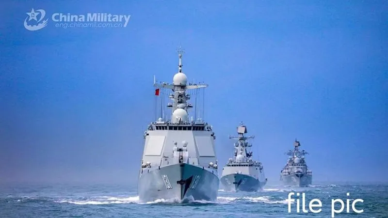 China face manevre militare periculoase și provocatoare în jurul Taiwanului - Foto: Facebook/People's Daily, China