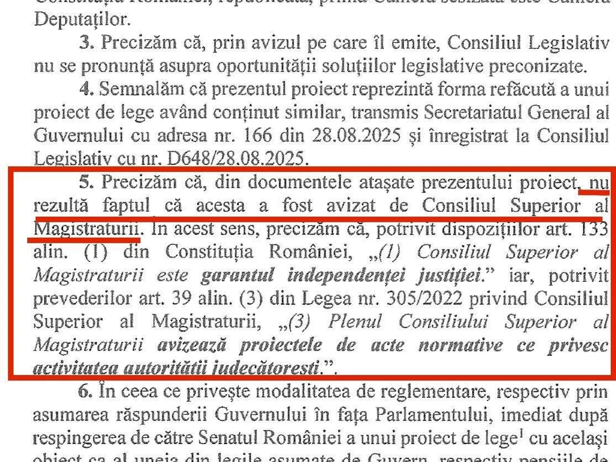 text pensii speciale