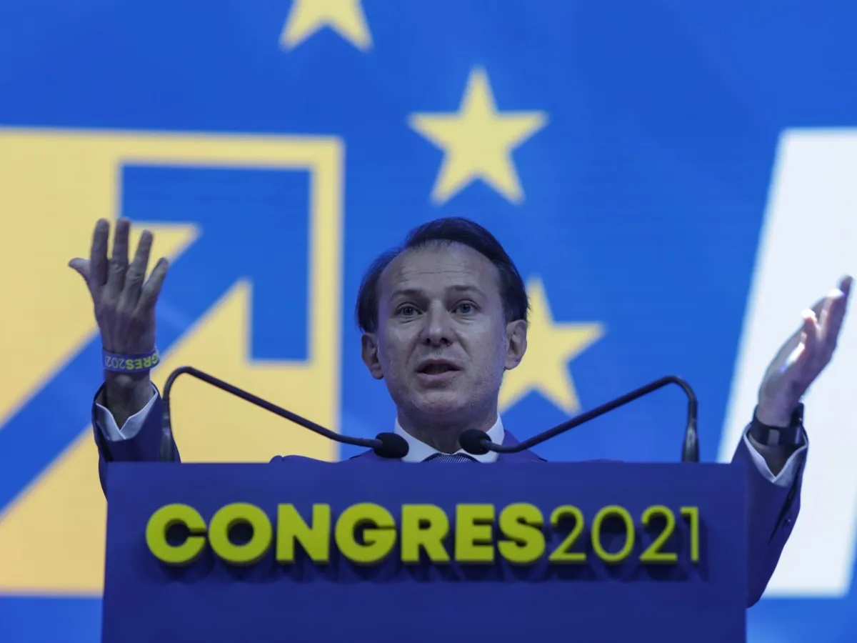Florin Cîțu, noul președinte al Partidului Național Liberal. Orban demisionează de la Cameră/FOTO: Inquam Photos/Octav Ganea