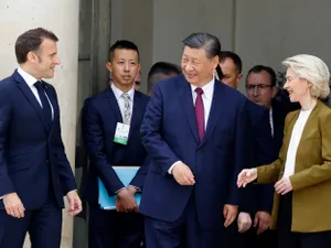 Macron și Ursula pun presiune pe Xi Jinping să forțele Rusia să oprească războiul din Ucraina - Foto: Profimedia images