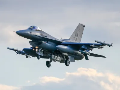 Un F-16 „depășit” al Ucrainei, livrat de Olanda, a doborât un performant Su-35 al Rusiei  - Foto: Profimedia Images (imagine cu rol ilustrativ)
