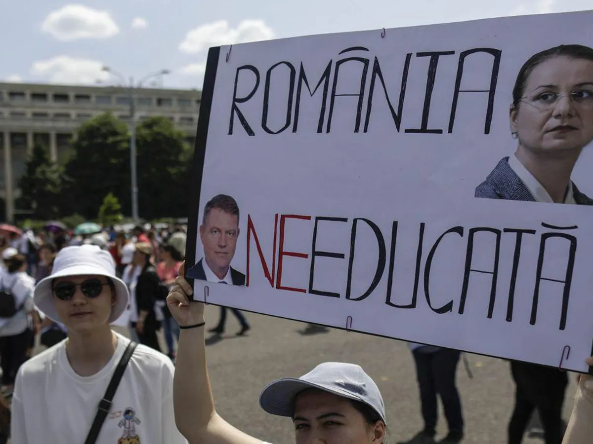SONDAJ Românii susțin protestele profesorilor împotriva austerității. Cine sunt principalii vinovați - Foto:  Inquam Photos / Octav Ganea
