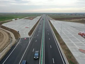 „Autostrada nemțească”, singurul drum modern din România poate rezista în condiții extreme Foto: giurgiu-news.ro