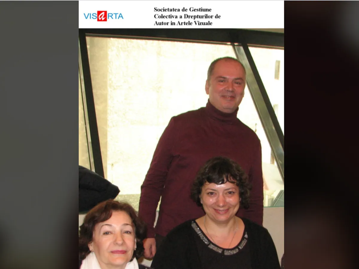 Conducere VISARTA: Irina Florescu (dreapta), Claudiu Victor Gheorghiu Foto: Facebook VISARTA