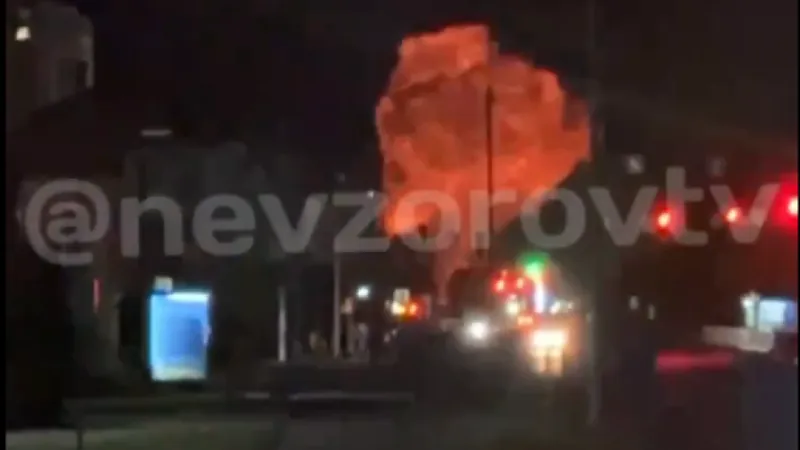 Explozii puternice la Kiev după un atac rusesc cu rachete Iskander și drone kamikaze - Foto: X/ @officejjsmart