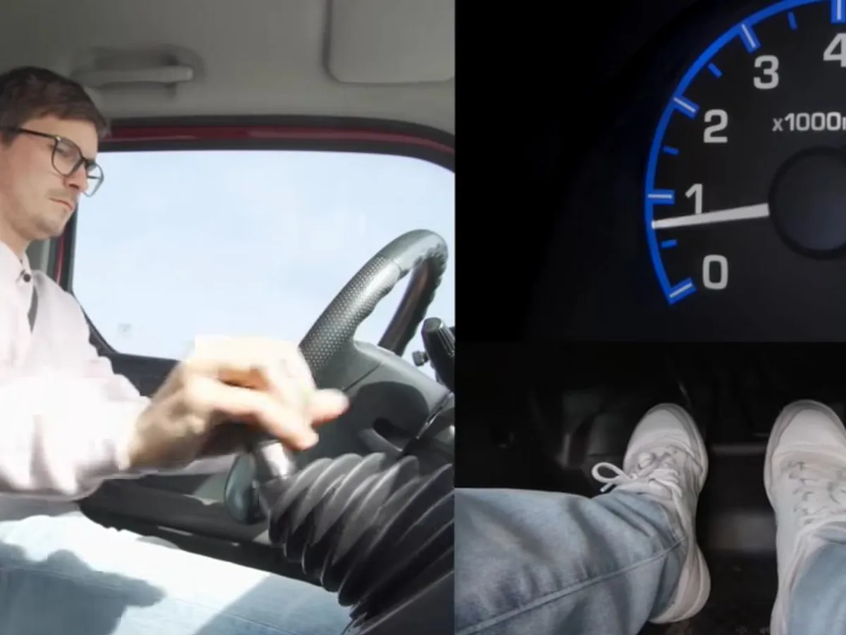 Frânezi și calci ambreiajul? GREȘIT! Pilotul Titi Aur explică de ce și cum frânezi corect - Foto: captură video