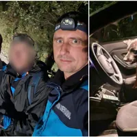 Vâlcea: Un turist rătăcit și o cățelușă pierdută, salvați de jandarmi de la marginea unei prăpăstii - FOTO: IJJ Valcea(imagine cu rol ilustrativ)