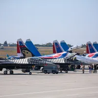 Cinci avioane Su-30SM ale Rusiei, lovite de drone ale Ucrainei la baza aeriană Saki din Crimeea - Foto: Profimedia Images (imagine cu rol ilustrativ)