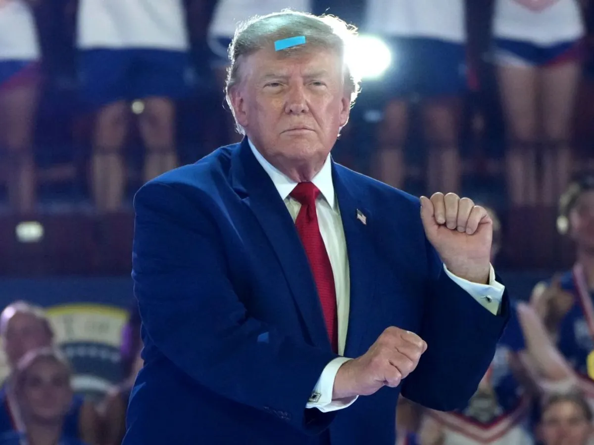 Donald Trump, preşedintele SUA, dansând - Foto: Profimedia Images