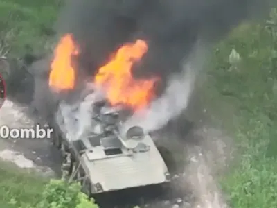 BMP-1distrus - Foto: Twitter/ Ukraine Weapons Tracker