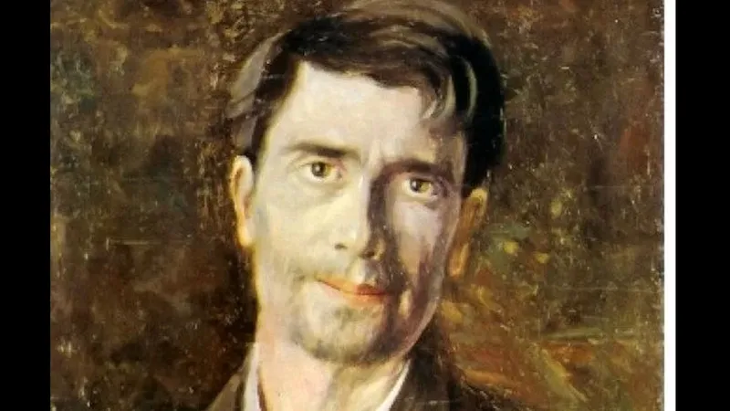 Ștefan Luchian, autoportret - Foto: Tablou autoportret