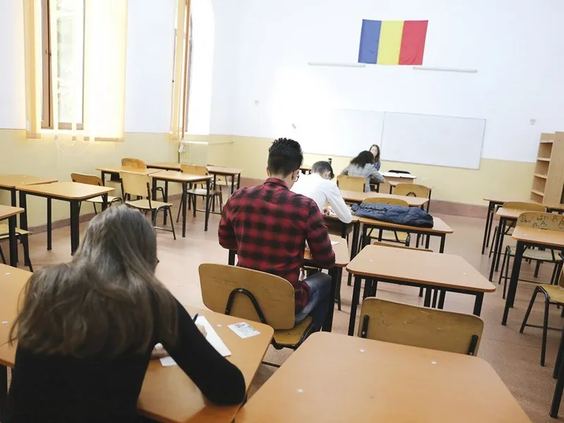 Elevi în cadrul examenului de bacalaureat/Foto: Gazeta de Sud