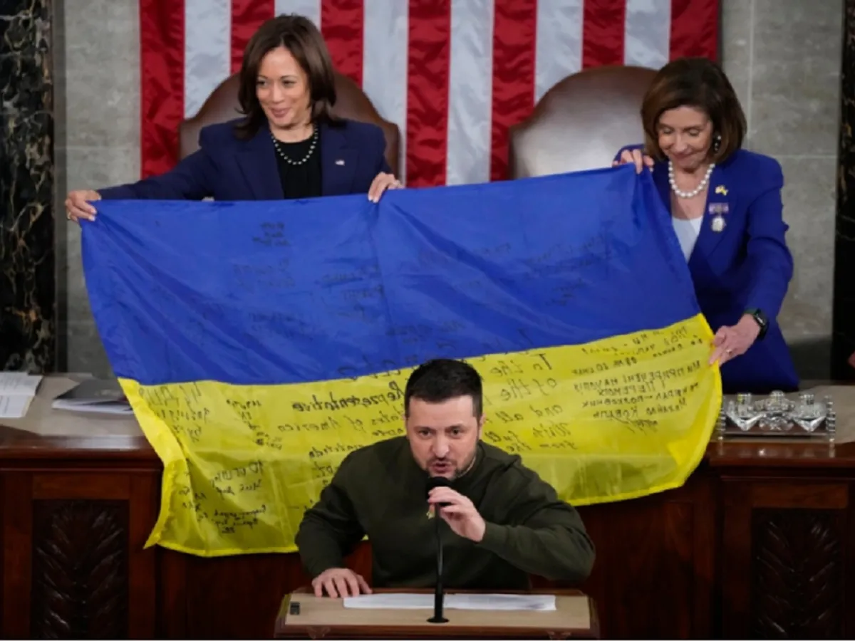 Volodimir Zelenski în Congresul SUA- Foto: Profimedia Images