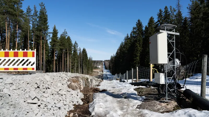 Finlanda a început ridicarea „cortinei de fier” la granița cu Rusia. - Foto: Profimedia Images