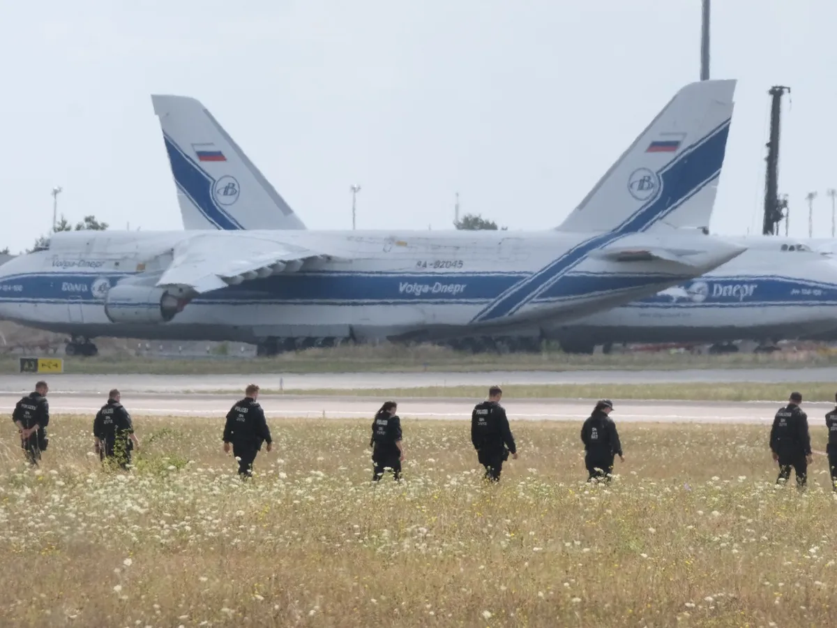 Incidentul cu drone de pe aeroportul din Leipzig - Foto: Profimedia Images