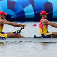 Florin Arteni şi Florin Lehaci au obținut locul 4 în finala de dublu rame masculin - Foto: profimediaimages.ro