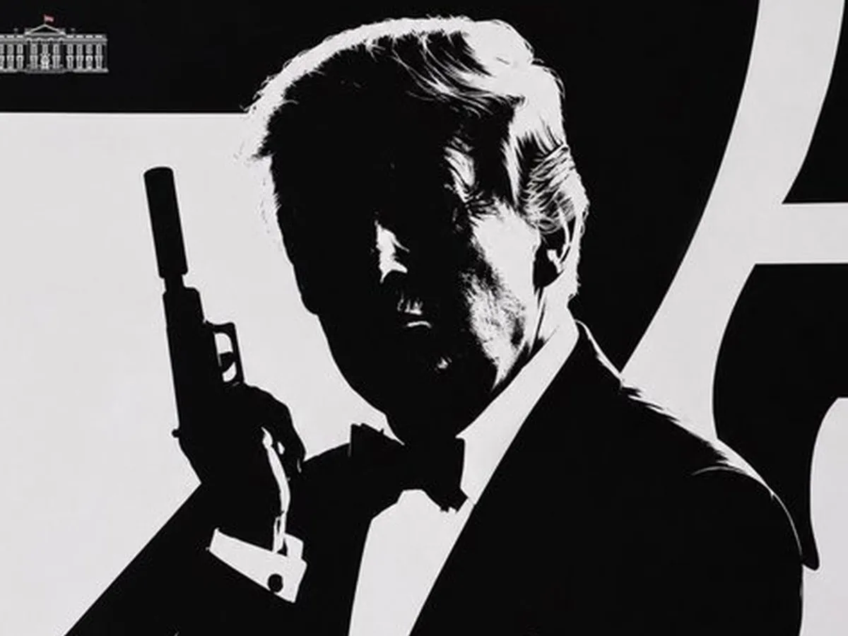 Ultimul motiv pentru care Trump este ironizat pe social media. Şi-a pus smokingul de James Bond